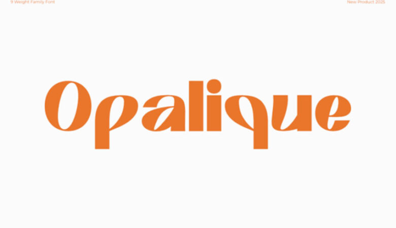 Opalique Font