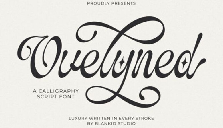 Ovelyned Font
