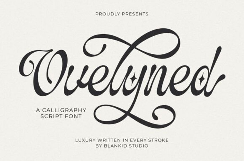 Ovelyned Font