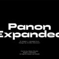 Panon Expanded Font