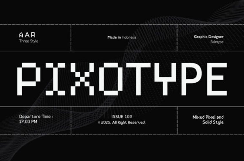 Pixotype Font