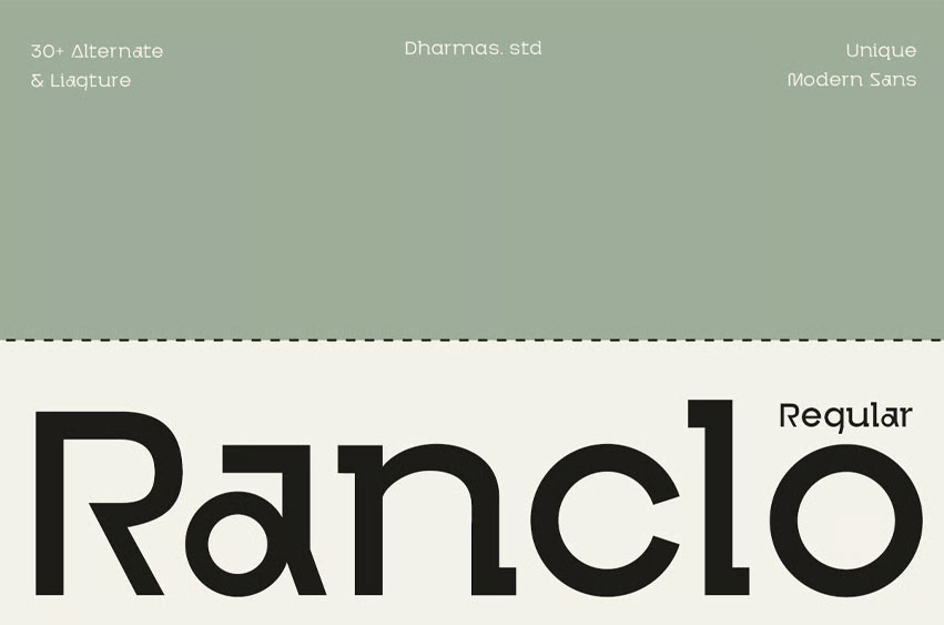 Ranclo Regular Font