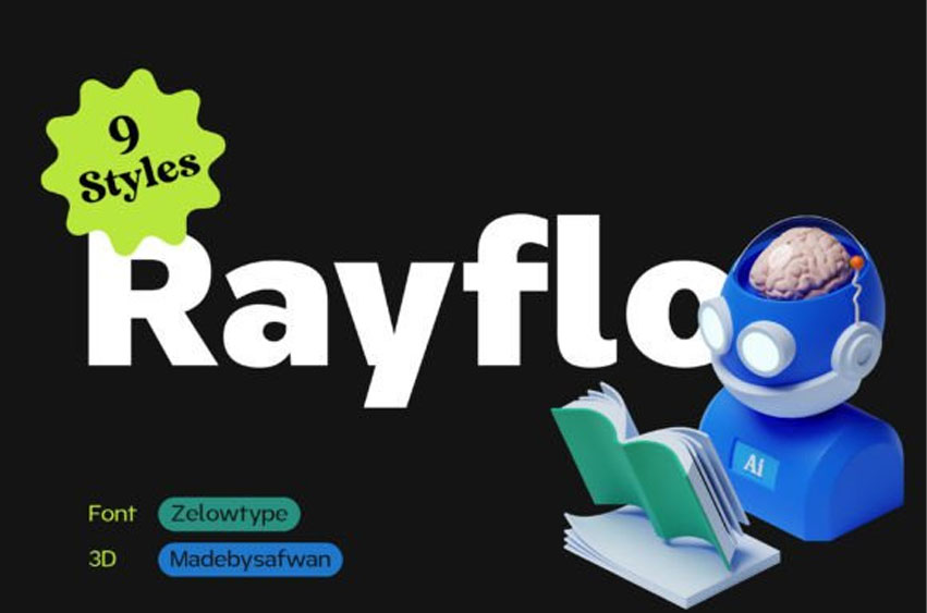Rayflo Font