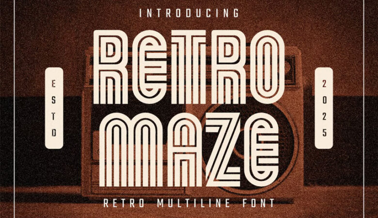 Retromaze Font