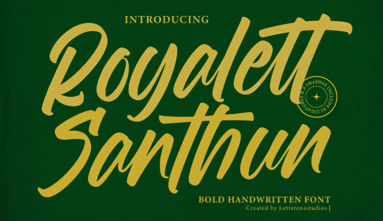 Royalett Santhun Font