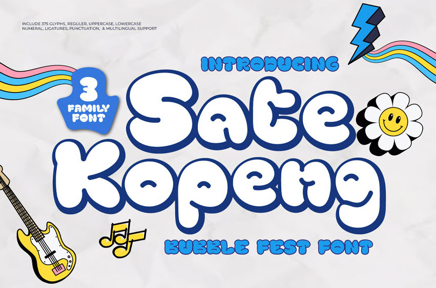 Sate Kopeng Font