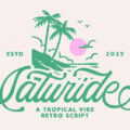 Saturide Script Font