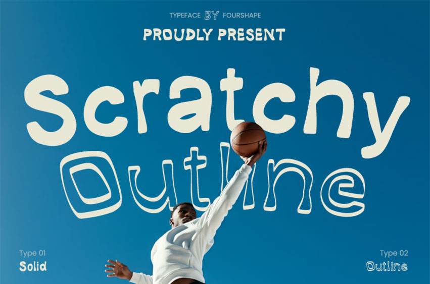 Scratchy Duo Font