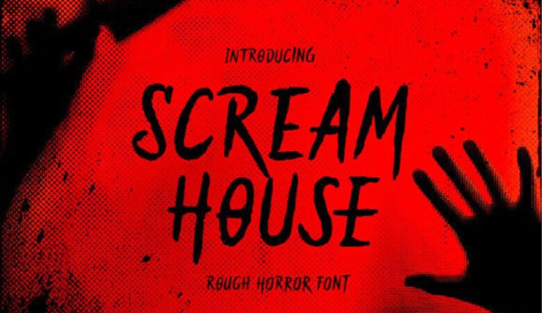 Scream House Font