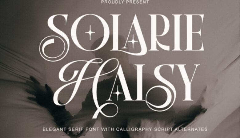 Solarie Halsy Font