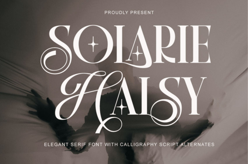 Solarie Halsy Font