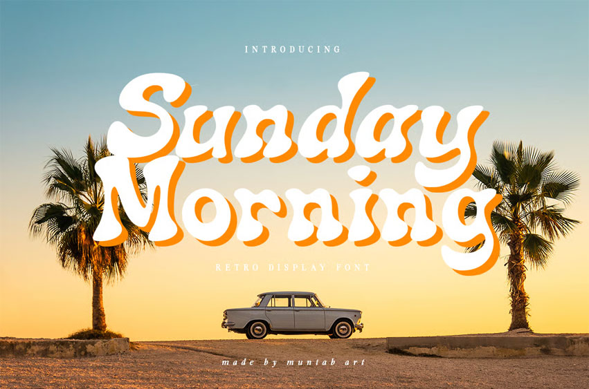 Sunday Morning Font