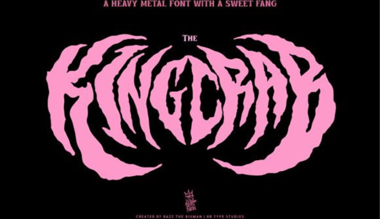 The King Crab Font