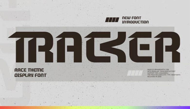 Tracker Font