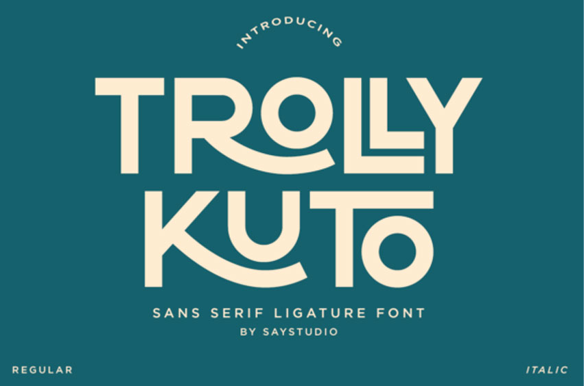 Trolly Kuto Font