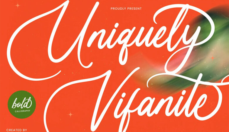 Uniquely Vifanite Font