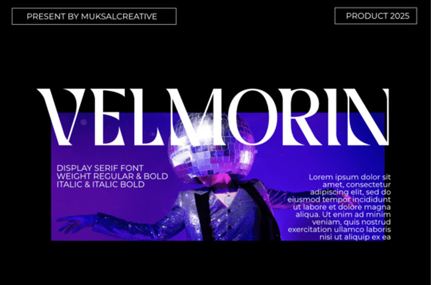 Velmorin Font