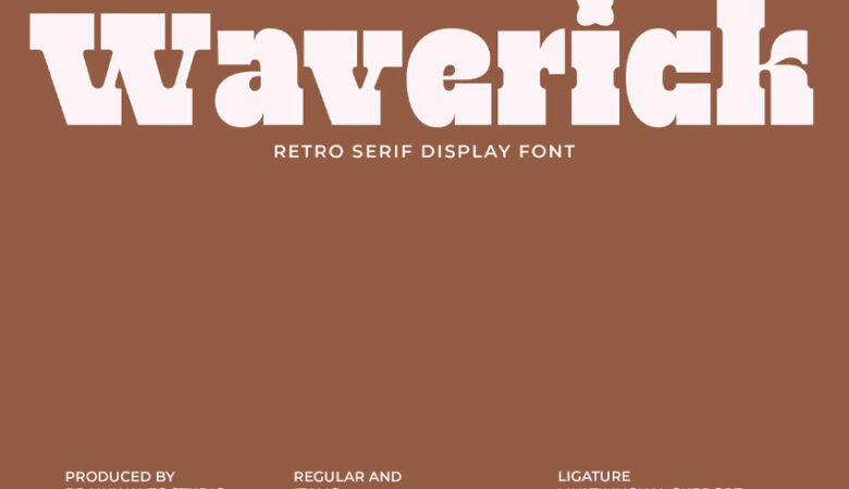 Waferick Font