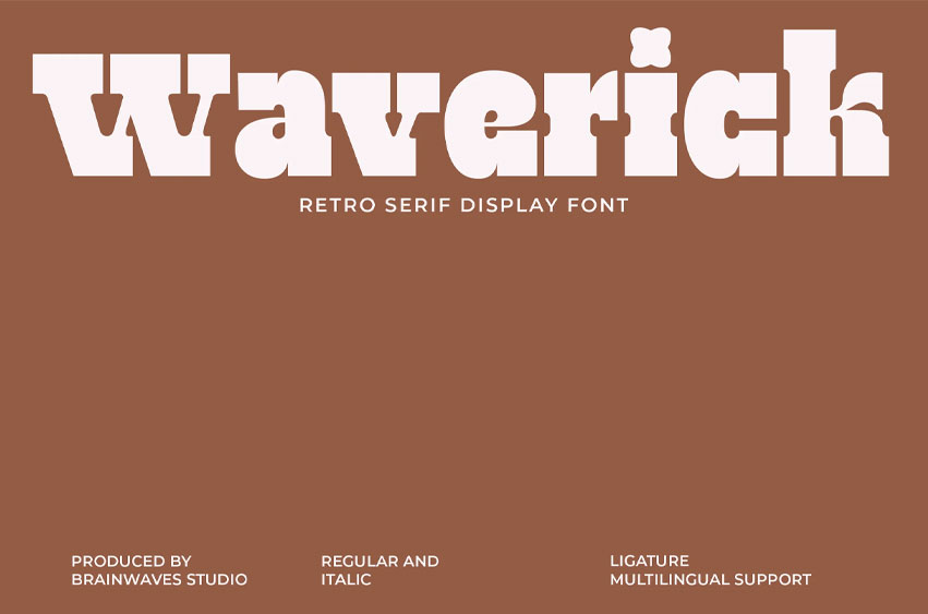 Waferick Font