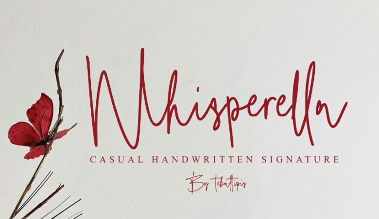 Whisperella Font