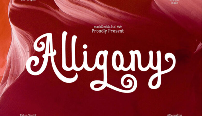 Alligony Font