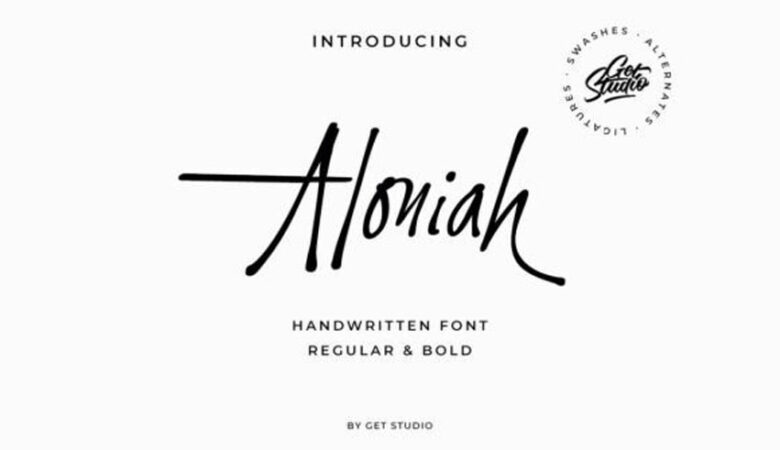 Aloniah Font