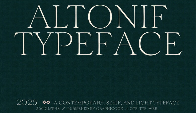 Altonif Font