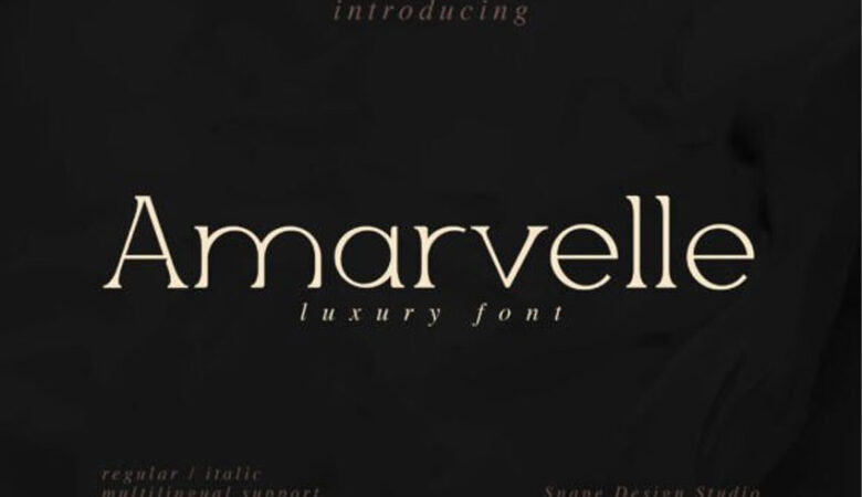 Amarvelle Font