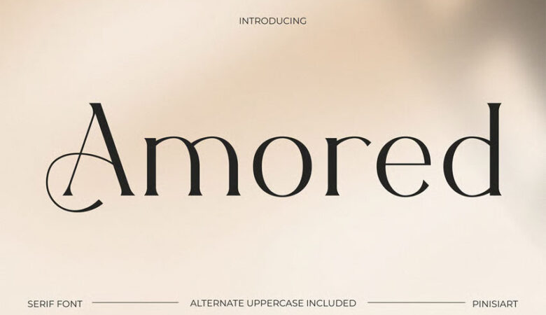 Amored Font