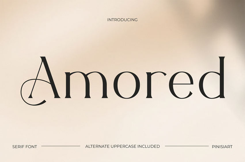 Amored Font