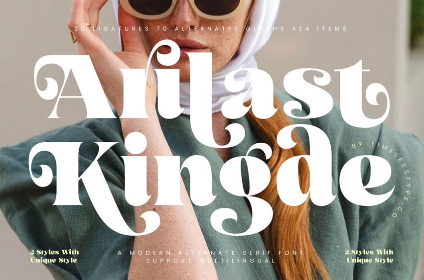 Arilast Kingde Font