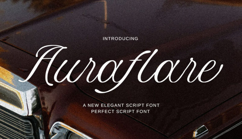 Auraflare Font
