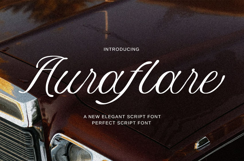 Auraflare Font