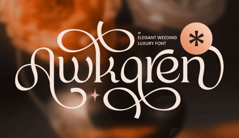 Awkaren Font