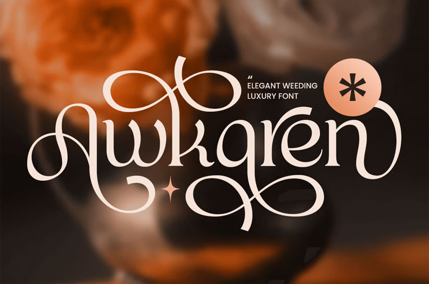 Awkaren Font