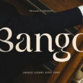 Bango Font