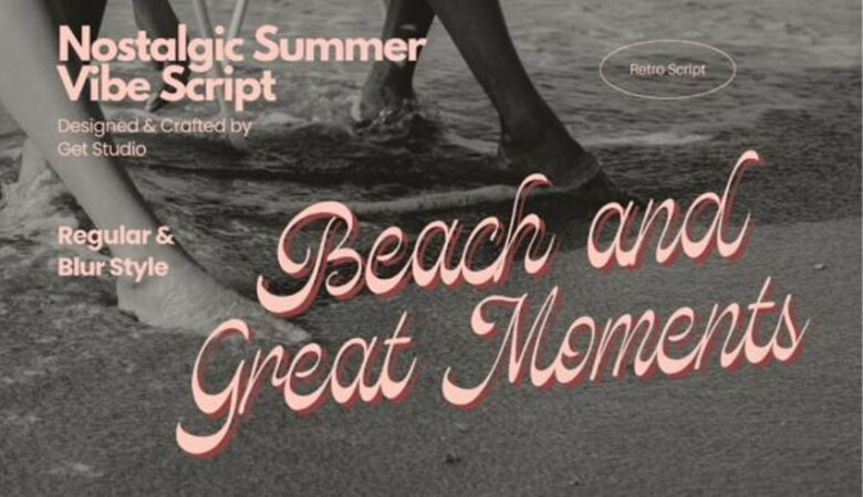Beach and Great Moments Font