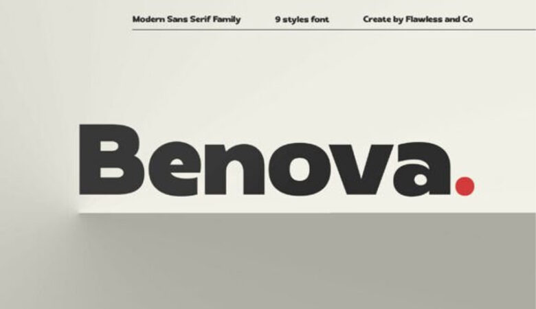 Benova Font