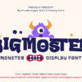 Bigmoster Font