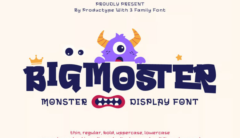 Bigmoster Font