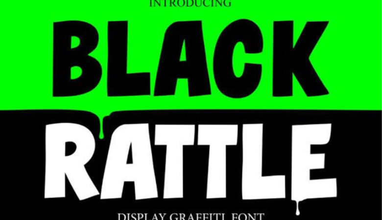 Black Rattle Font