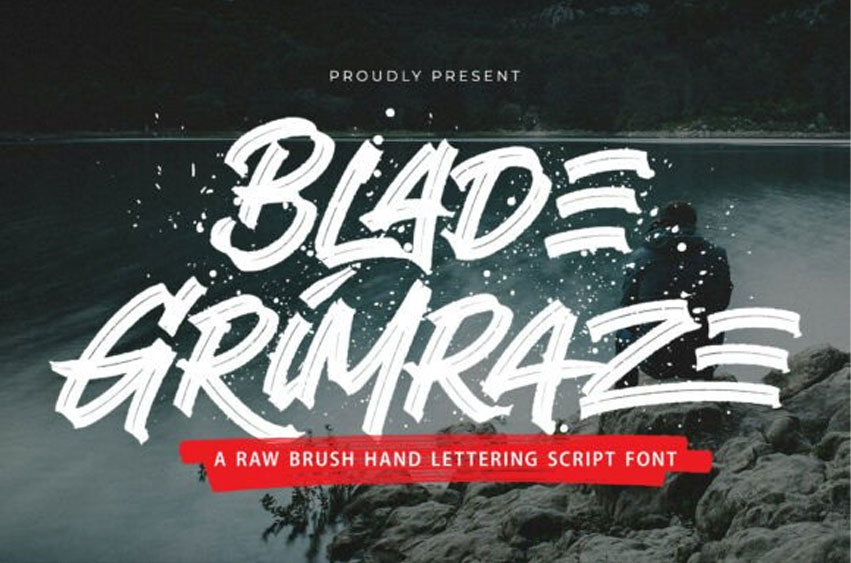 Blade Grimraze Regular Font