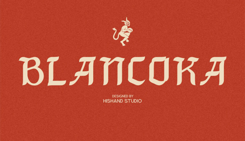 Blancoka Font