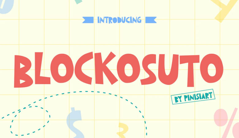 Blockosuto Font