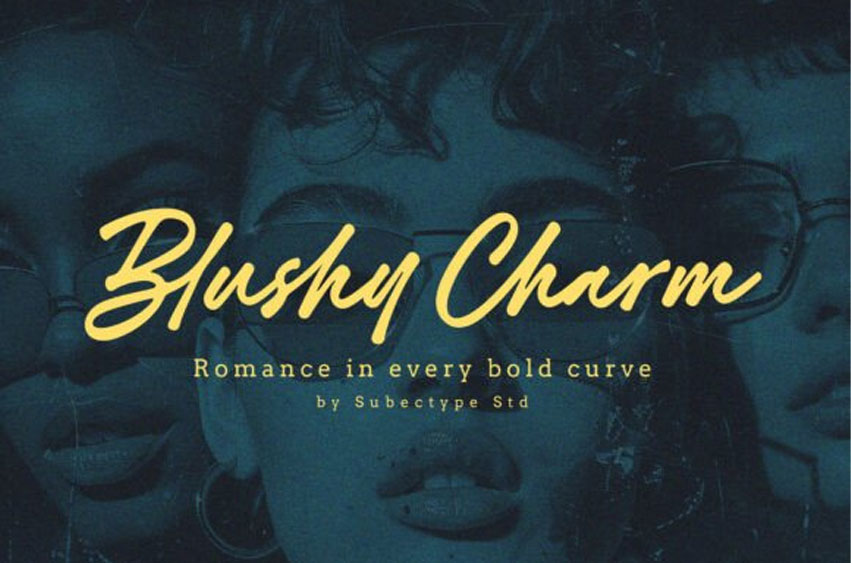 Blushy Charm Font