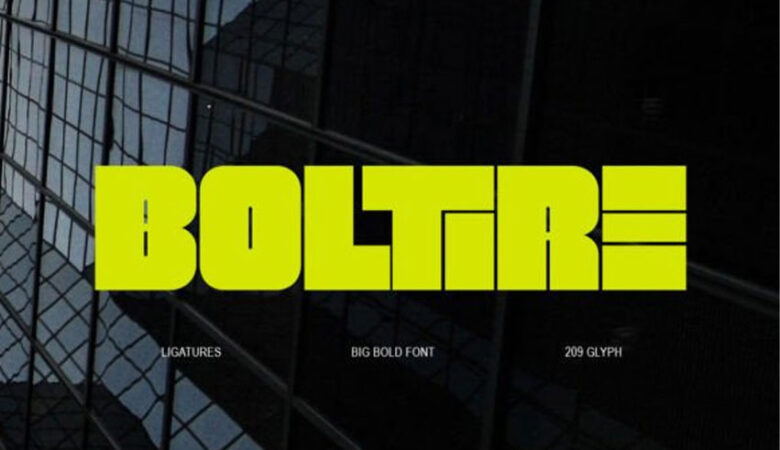 Boltire Font