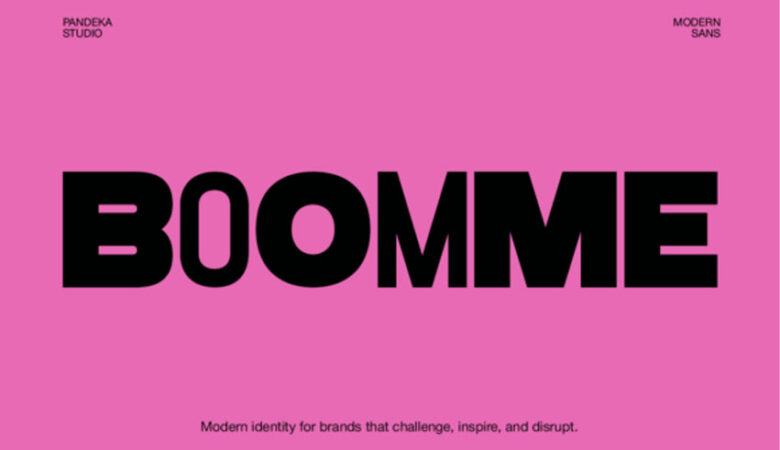 Boomme Font