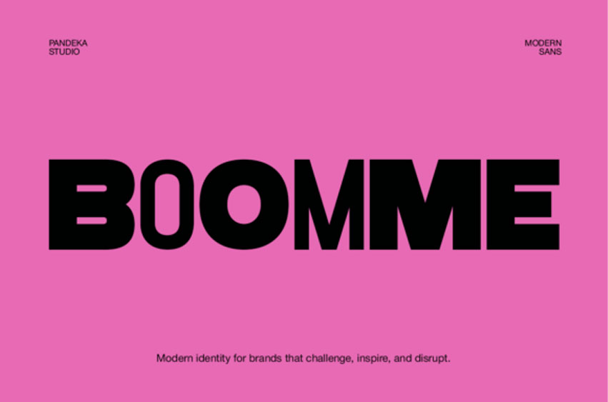 Boomme Font