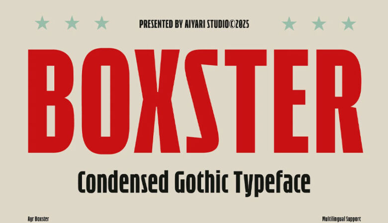 Boxster Font