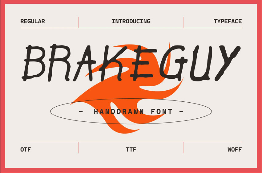 Brakeguy Font